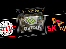 NVIDIA начала производство GPU Rubin и получила образцы памяти HBM4