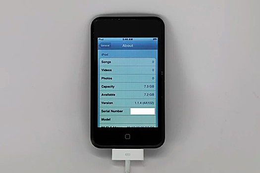 Рассекречен прототип iPod Touch