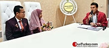 Потерявшие семьи индонезийцы поженились в Бурсе