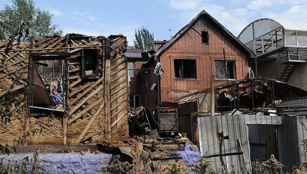 В Ростове после пожара восстановили газо- и энергоснабжение