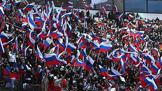 Более 200 тысяч человек собрались на митинг-концерт в "Лужниках"