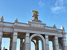 В России состоялось спортивное шествие в честь Дня физкультурника