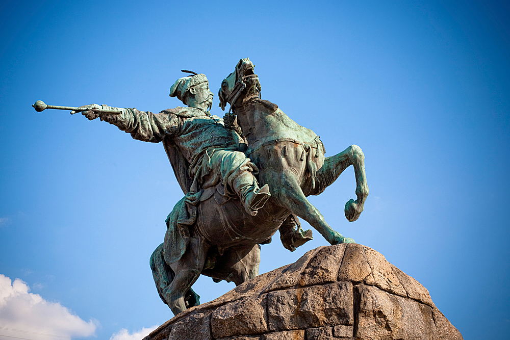 Памятник Богдану Хмельницкому, Киев, Украина, Европа