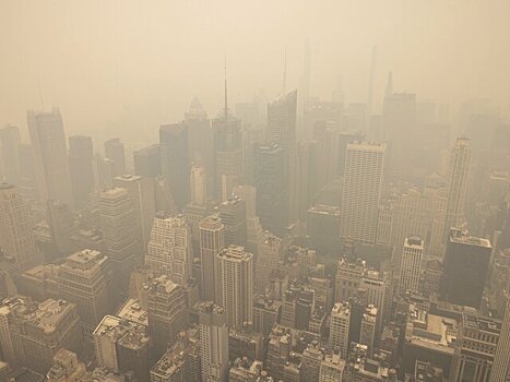 "Весь город надел маски": как жители Нью-Йорка переживают смог от лесных пожаров
