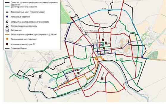 Ливны просчитывают строительство шести новых мостов к 2030 году