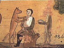 «Лисы бреют охотника»: рисунки XIX века на ульях в Словении