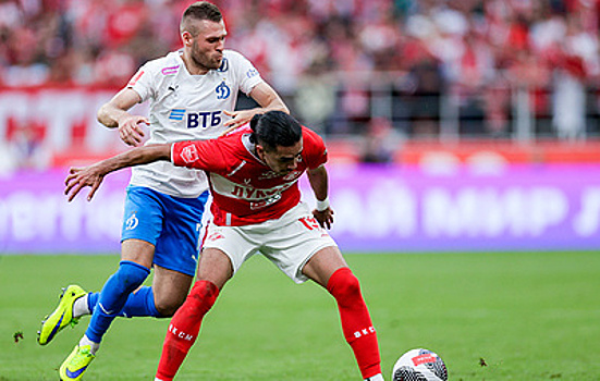 "Динамо" постарается взять реванш у "Спартака" за разгромное поражение в Кубке России
