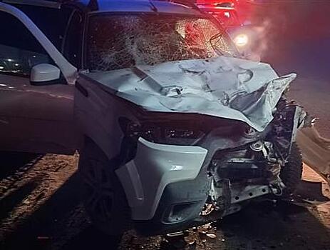 В Ставропольском районе Nivа столкнулась с грузовиком, трое пострадали