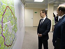 Медведев обсудил строительство Центральной кольцевой автодороги