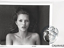 Calvin Klein раздел Кейт Мосс для рекламы парфюмерии