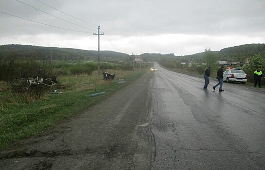 В Златоусте разбился водитель автомобиля Хонда