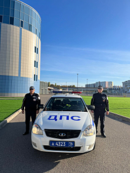 В Татарстане сотрудники ГИБДД сопроводили автомобиль до родильного отделения