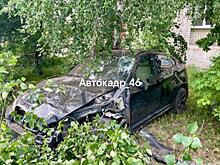 В Курске водитель скрылся с места ДТП