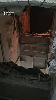 Появилось видео пожара в здании украинской редакции в Днепропетровске