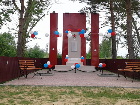 В Октябрьском районе обновили памятники жителям села, погибшим в годы Великой Отечественной войны