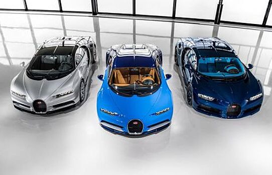 Bugatti практически распродала лимитированную коллекцию гиперкара Chiron