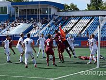 Сегодня состоится первый матч ФК «Динамо» Вологда в статусе профессиональной команды