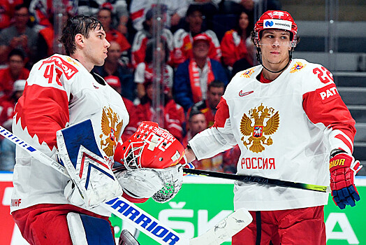 Что говорили хоккеисты сборной России после победы над Швейцарией на ЧМ