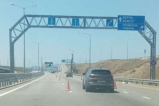 Министр транспорта Крыма Лукашенко: пробок по обе стороны Крымского моста нет