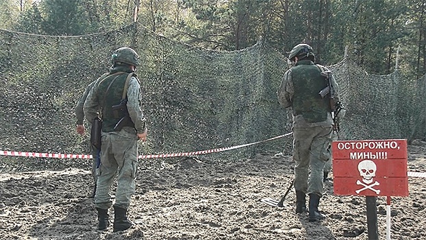В Ленобласти завершился чемпионат по первенству среди инженерно-саперных подразделений