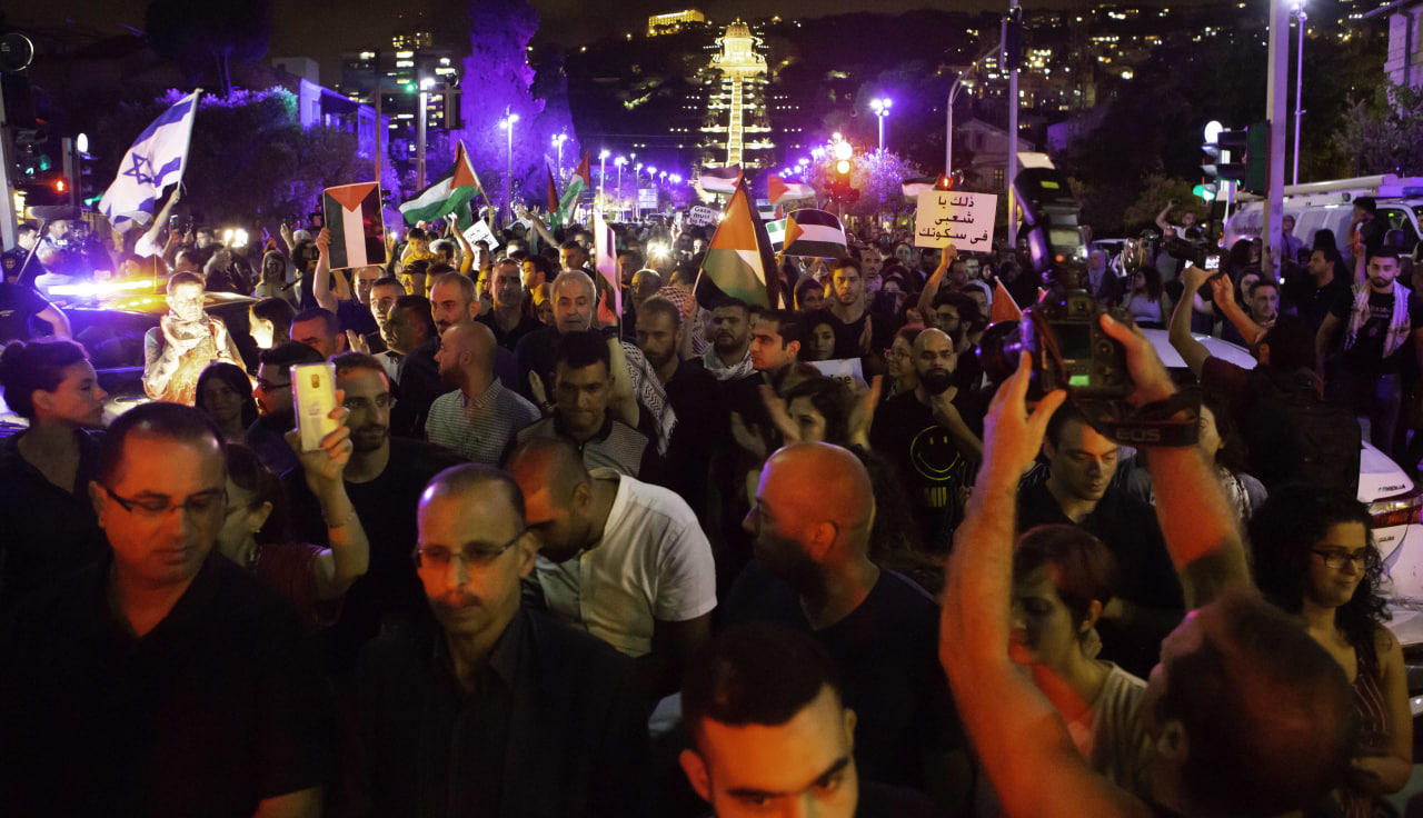 Израильская полиция силой разогнала протест в Хайфе