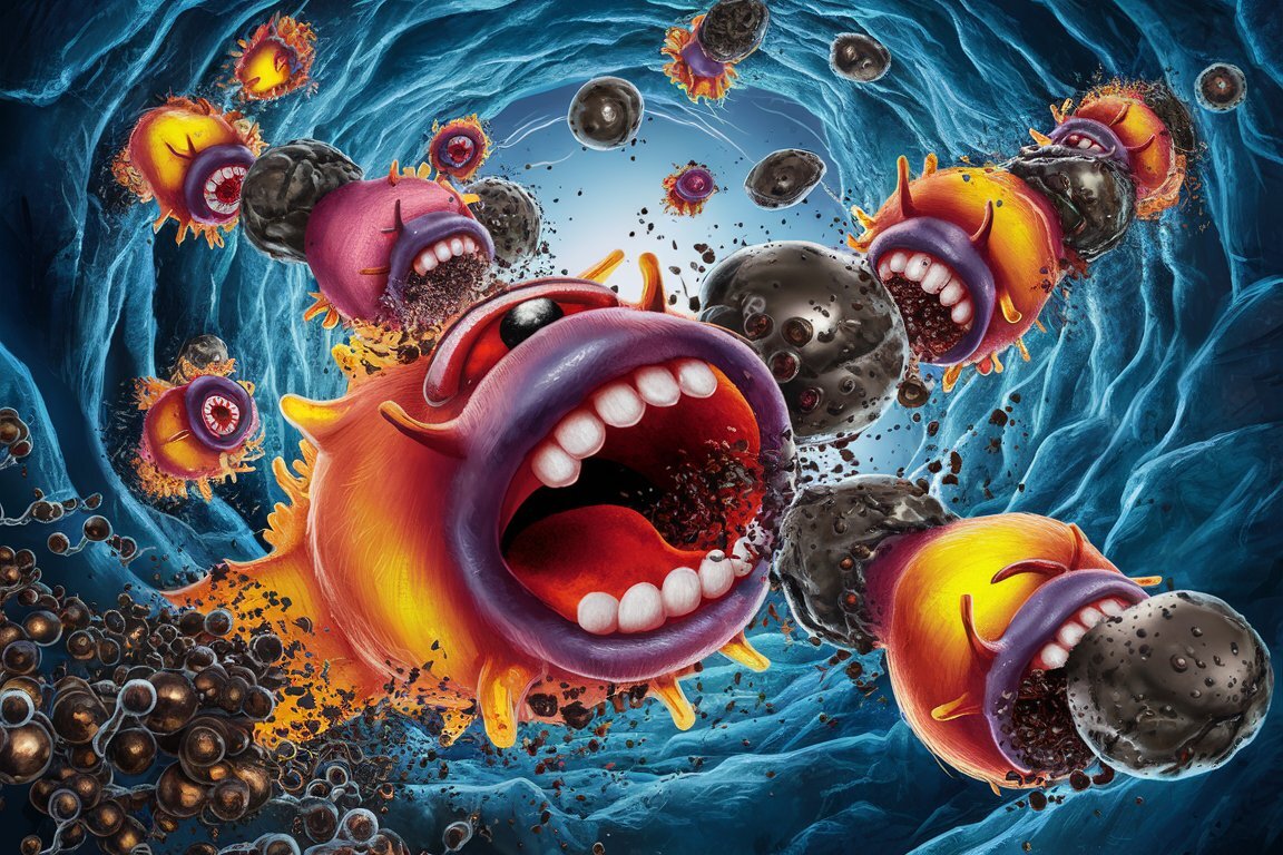 Учёные выяснили, каким образом микробы едят железо