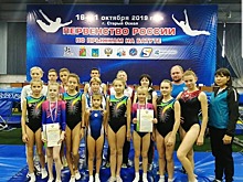 6 медалей завоевали Астраханские батутисты на Первенстве России