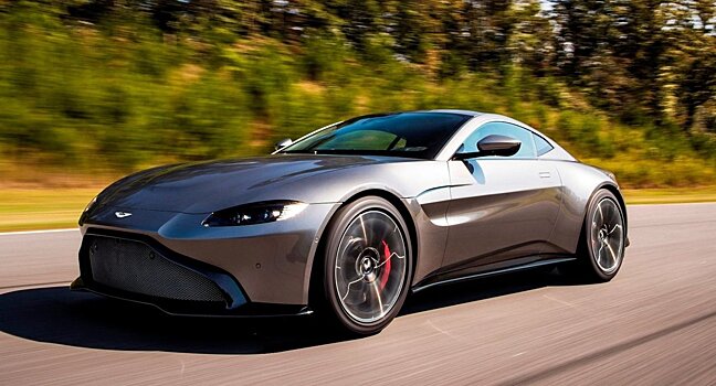 Aston Martin Vantage засветился в трейлере нового боевика, пробивая стены