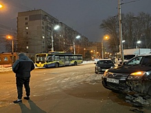 В рязанской горроще столкнулись две иномарки