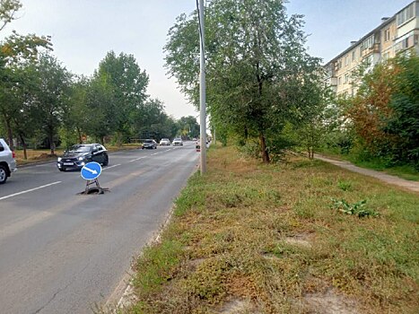 В Оренбурге на улице Шевченко образовались провалы асфальта