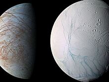 Может ли существовать инопланетная жизнь прямо под поверхностью ледяных миров, Энцелада и Европы?