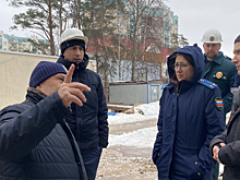 Тимур Магомедов оценил ход строительства последнего корпуса в ЖК «Новорижский» в Красногорске