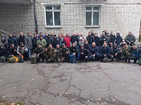 В мэрии Кузнецка сообщили о первой отправке мобилизованных