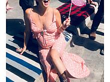 Актриса Кейт Хадсон показала фото с вечеринки по случаю скорого рождения дочки