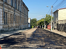 В Симферополе дороги Старого города закончат ремонтировать в октябре