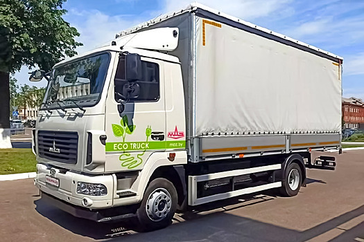 В Белоруссии представили новый электрический грузовик