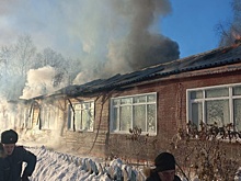 В Коми загорелась сельская школа, эвакуировали 38 детей