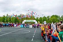 Фестиваль детского дворового футбола прошёл в Челябинске