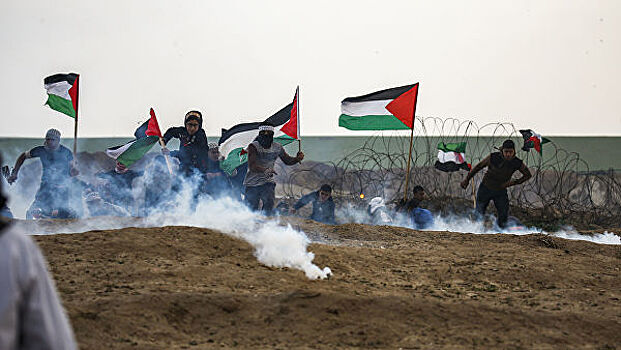 На границах Газы 33 палестинца пострадали в стычках