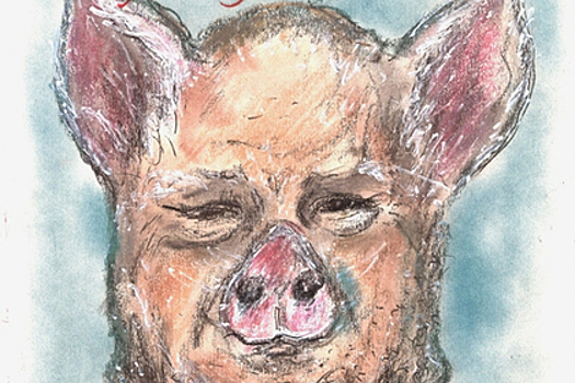 Карл Лагерфельд нарисовал Вайнштейна в виде свиньи