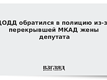 Прелести жены депутата на МКАД заинтересовали ЦОДД
