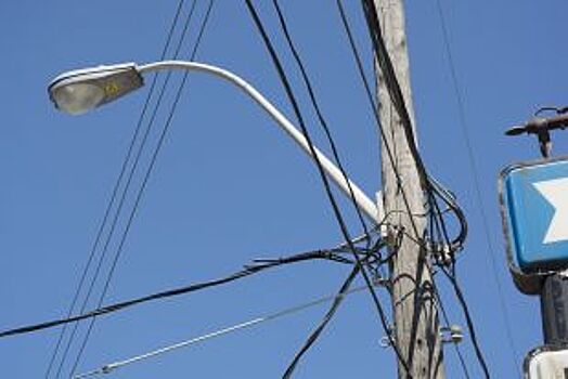 Улицы Майкопа оснащают энергосберегающими светильниками
