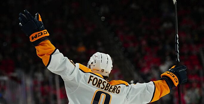 Форсберг принес «Нэшвиллу» 2 победы подряд за счет голов на 1-й минуте овертайма. Это 4-й случай в истории НХЛ