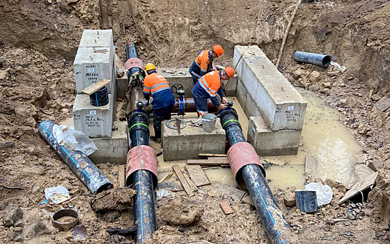 Впервые за много лет в Тайге построен новый водовод