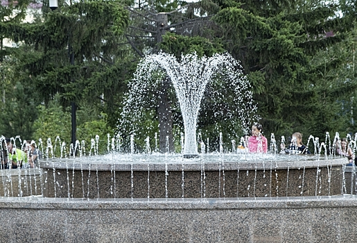 Фонтаны в Омске включат 1 мая
