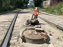 ​Жители Курска жалуются на шум от ремонта трамвайных путей