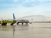 Первый регулярный коммерческий рейс авиакомпании Flydubai из Дубая в Тель-Авив
