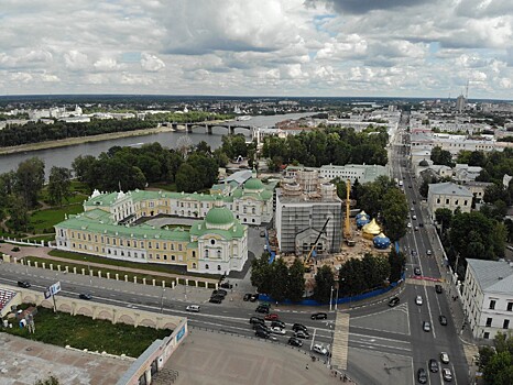 Первый купол тверского Спасо-Преображенского собора планируют поднять уже 9 июля