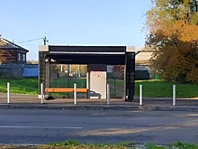 Вандалы испортили новые остановки в кузбасском городе