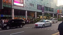 Кортеж прибывшего в Сингапур Ким Чен Ына сняли на видео